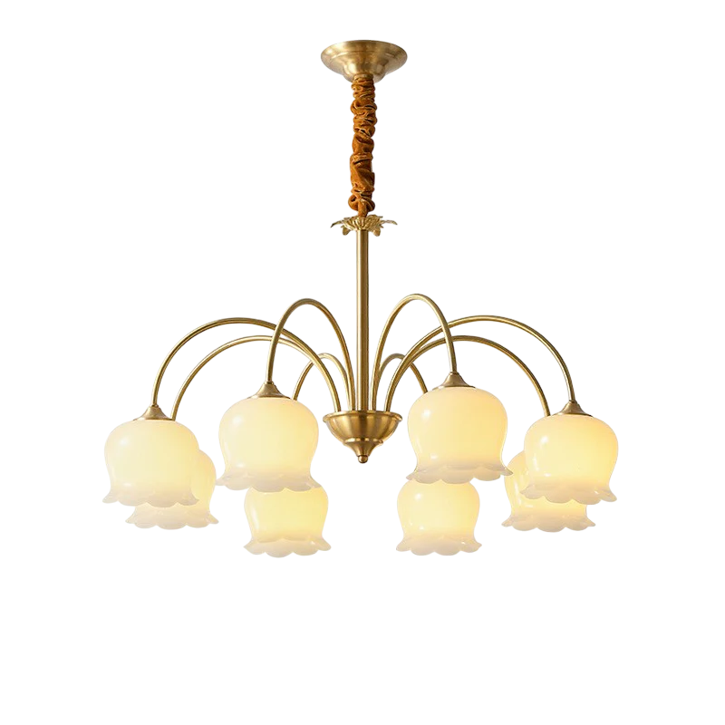 French Copper Chandelier