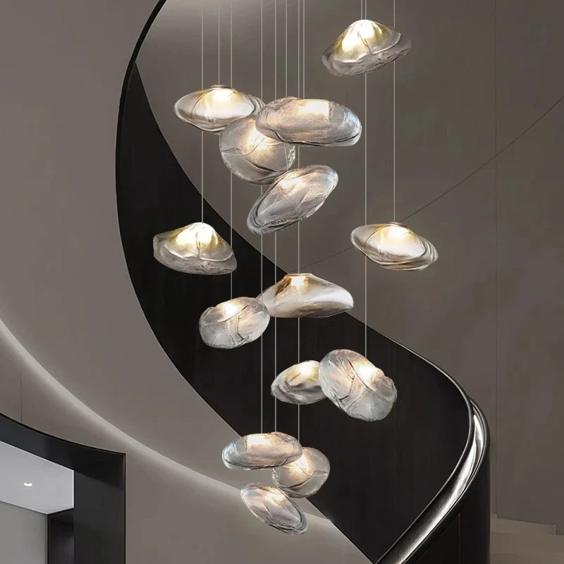 Nordic Glass Villa Chandelier